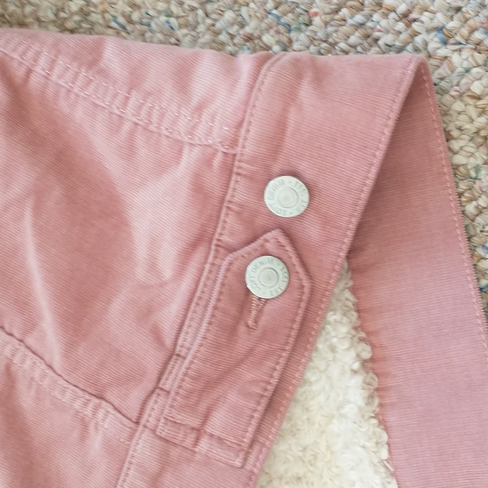 NWT Ann Taylor LOFT Sherpa Lined Corduroy Trucker Jacket Medium - Picture 5 of 10